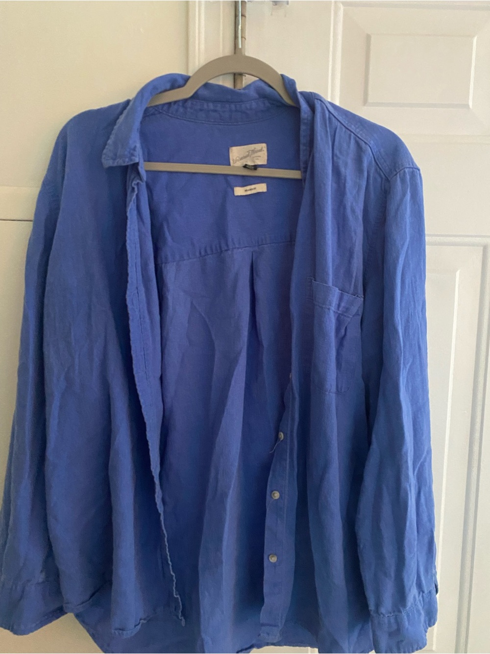 Target Blue Button-Down Women's Shirt